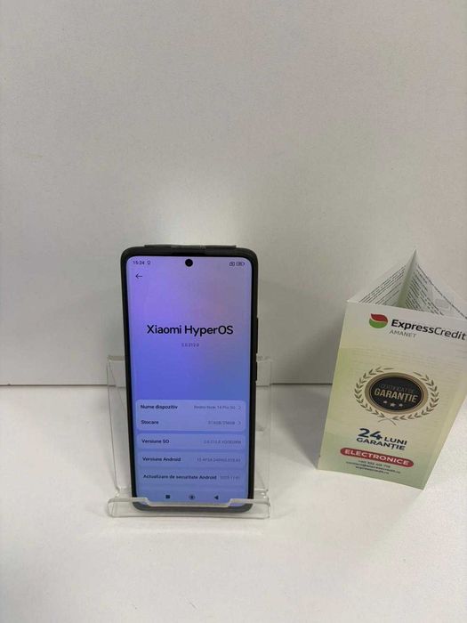 Telefon Redmi Note 14 Pro 256GB (Ag1 Alexandru B53513) Garantie 2 ani!