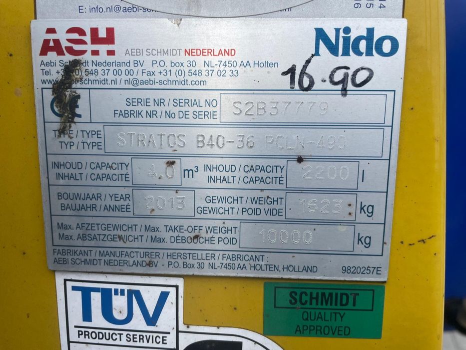 Sararita Nido Stratos 4.0 m3 Rotopower