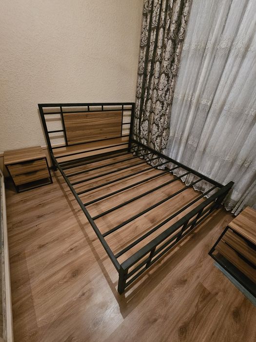 Кровать лофт МОНАЛИЗА, Двухместная Кровать
