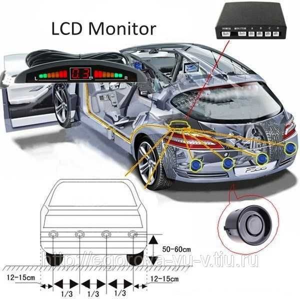 Радар парковочный Tomahawk (парктроники)
