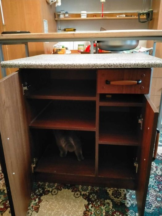 Кухонный напольный стол