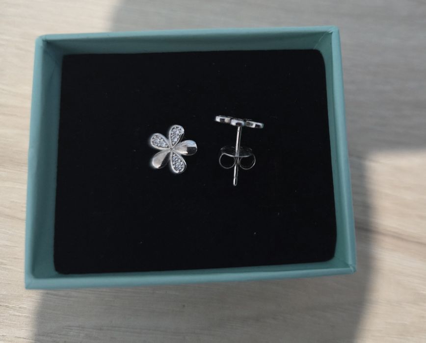 Сребърни обеци и пръстени