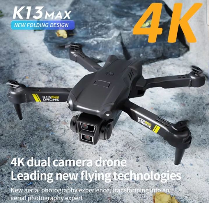 Дрон K13 Max с двойна 4К камера