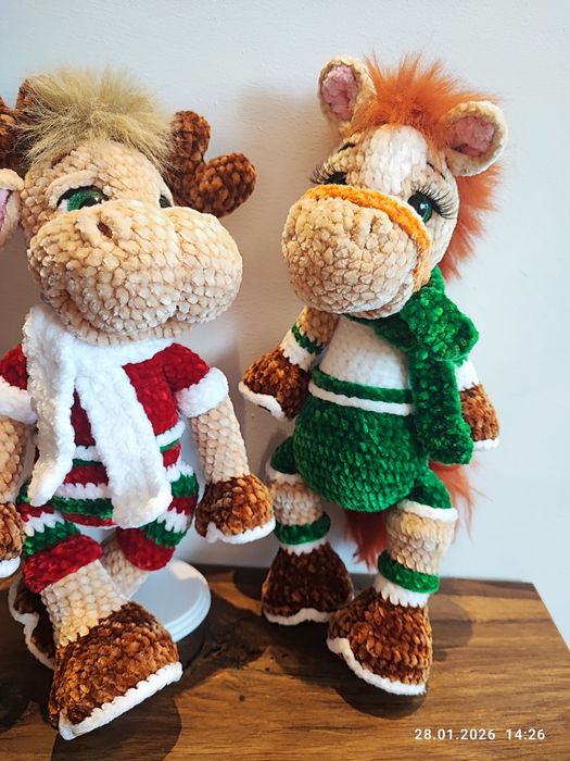 Плетени меки играчки