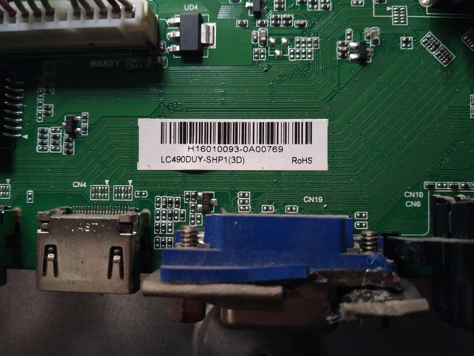 SHARP LC-49 SFE 7452E на части