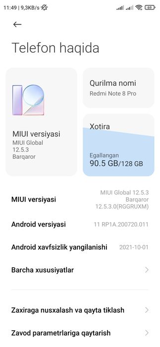 Redmi Note 8 Pro