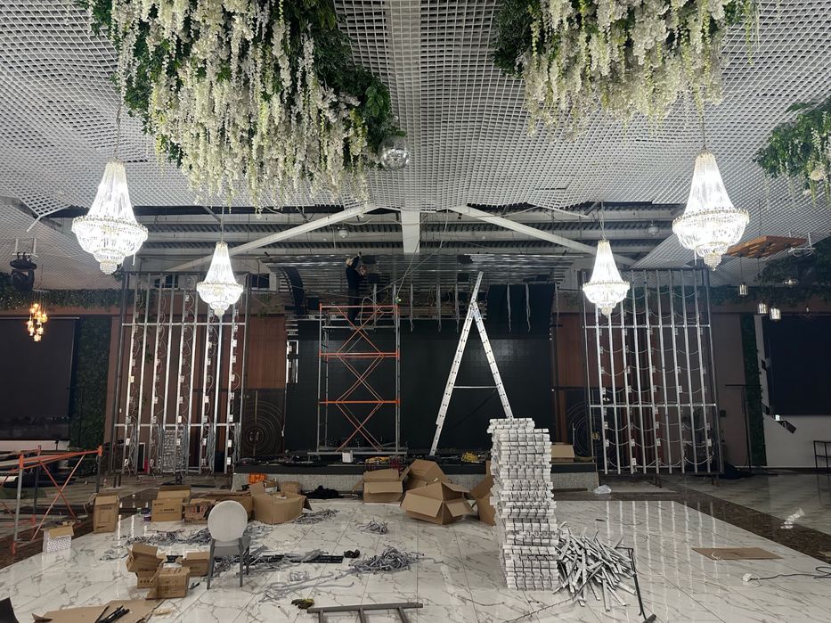 Led экран ремонт, установкк