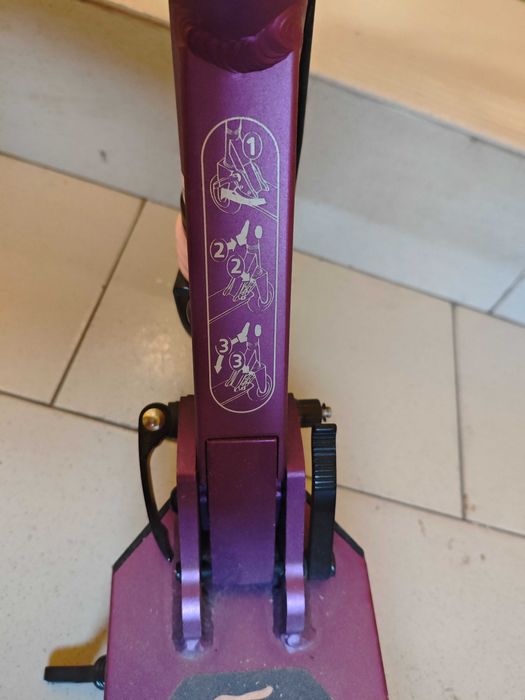 Детска тротинетка MID 5 с окачване и спирачка на кормилото