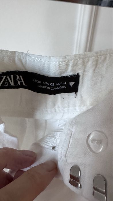 Льняные брюки Zara
