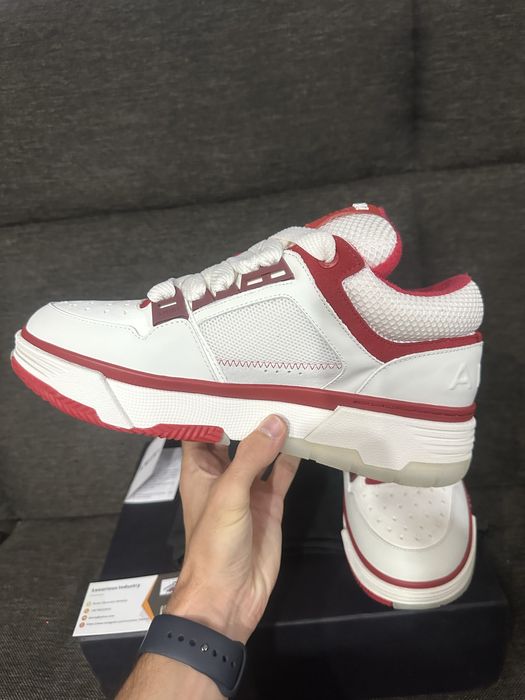 AMIRI MA1 White Red