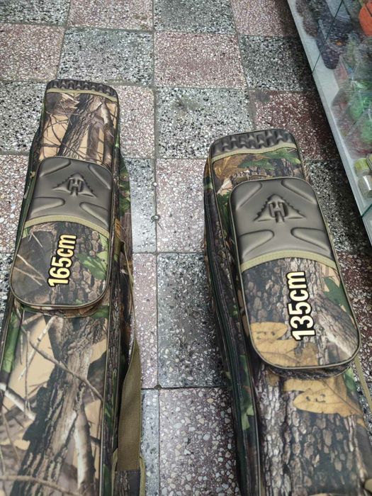 Четворен Калъф за Въдици И Макари  135см/150см/165см