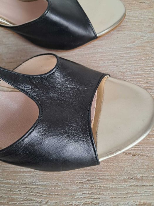 Sandale Zee Lane Piele Naturală (NOI) – Mărimea 39
