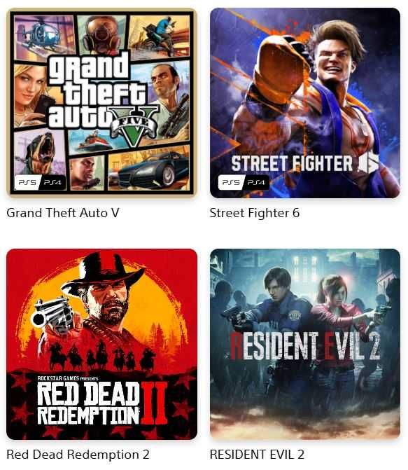 Игры для приставок Sony PlayStation (ps5 ps4 пс5 пс4) установка игр
