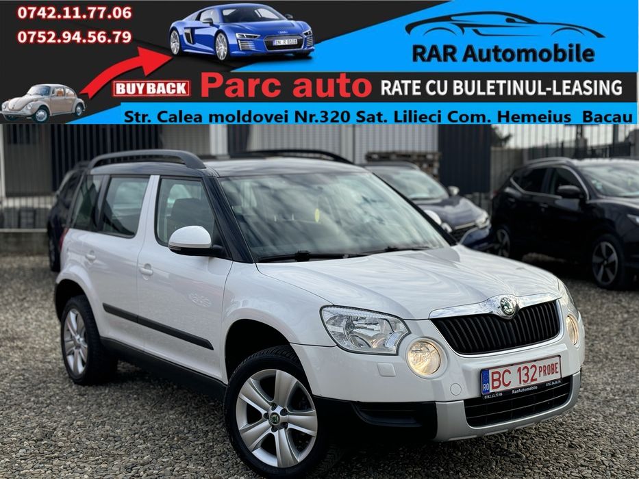 Skoda Yeti 2.0Tdi 4X4 Bi-Color Rate Garantie Buy-Back
