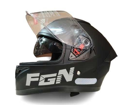 Каска за Мотор със слънчеви очила Два цвята