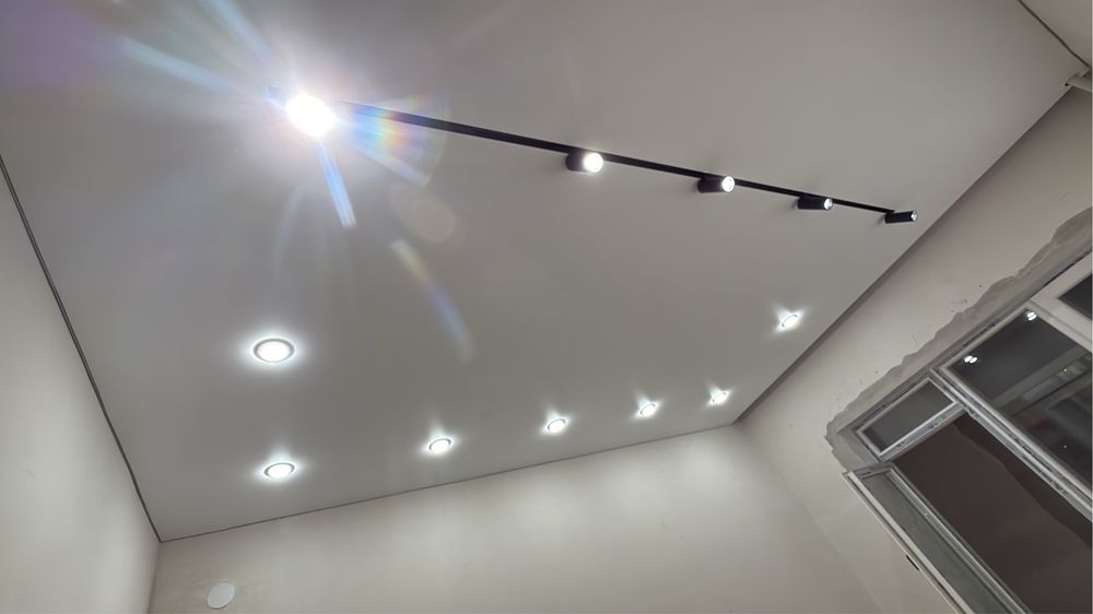 Натяжные потолки