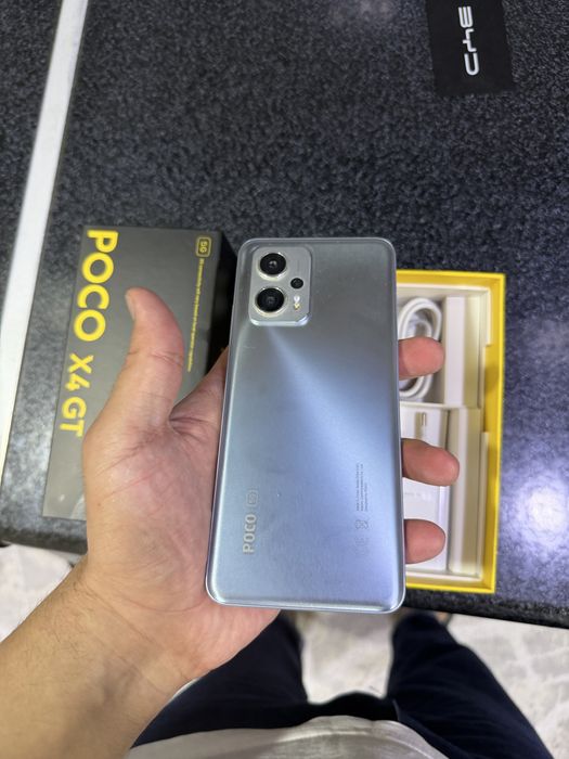 poco x4 gt pamit 8.256g holati ideal karopka dak ful kamplekt