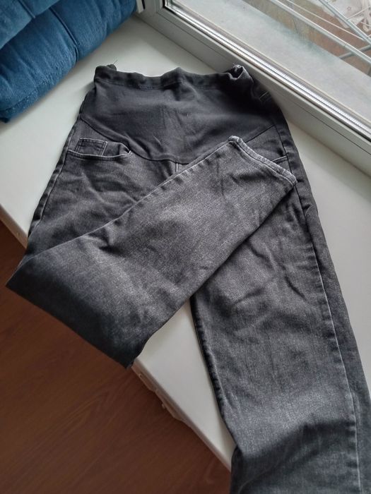 Джинсы для беременных утеплённые