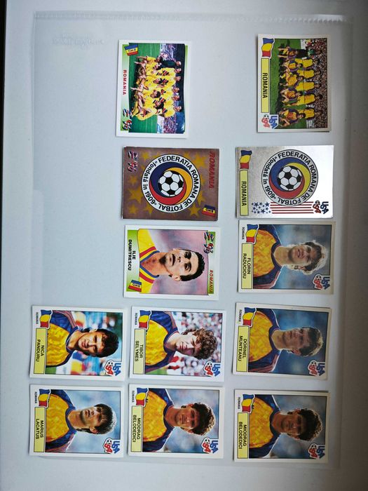 Stickere Romania 1994 și 1996 Panini