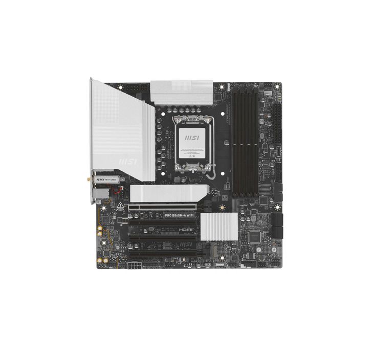- Материнская плата MSI PRO B860M-A WIFI LGA1851