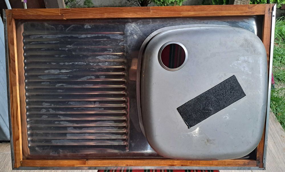 Chiuveta bucatarie inox, cuva stanga, dimensiuni 80 cm / 50 cm