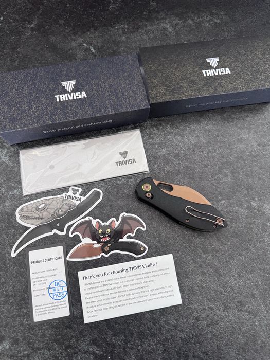 Нож Trivisa Batwing Carbon-L