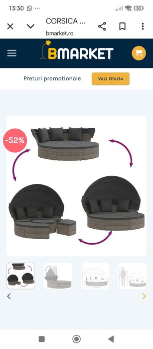 Vând baldakin terasa și gradina