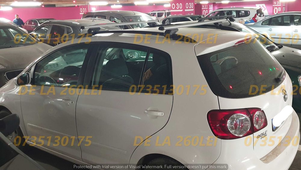 Bare portbagaj ALUMINIU VW Golf Passat Tiguan Touareg T-Roc T-Cross