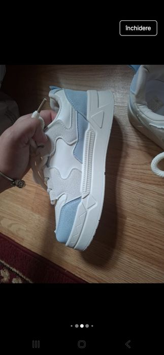 Adidasi Fashion albaștrii