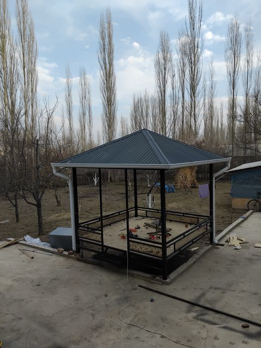 Тапчан Беседка курилка Алматы