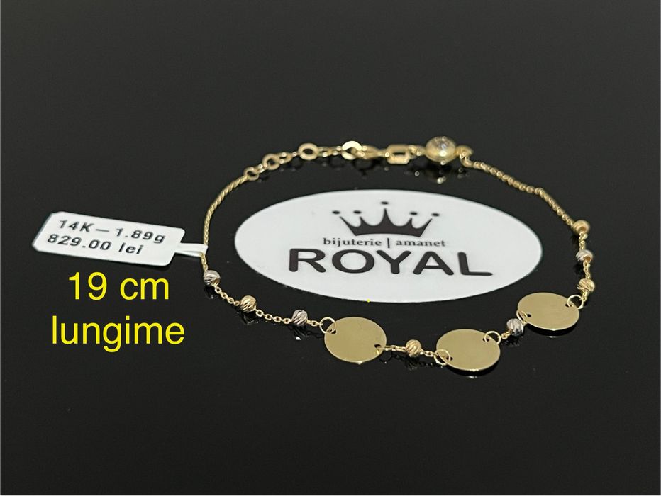 Bijuteria Royal CB : Bratara dama aur 14k 585 1,89 grame