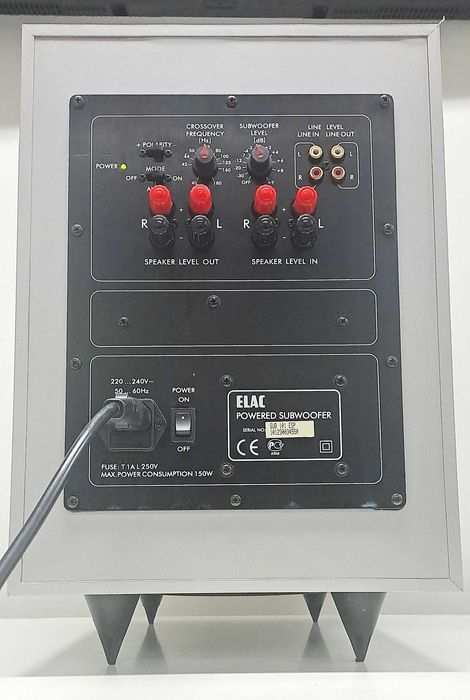 ELAC SUB 101 ESP Subwoofer Activ sau pasiv (la fire) Statie Boxa Bass