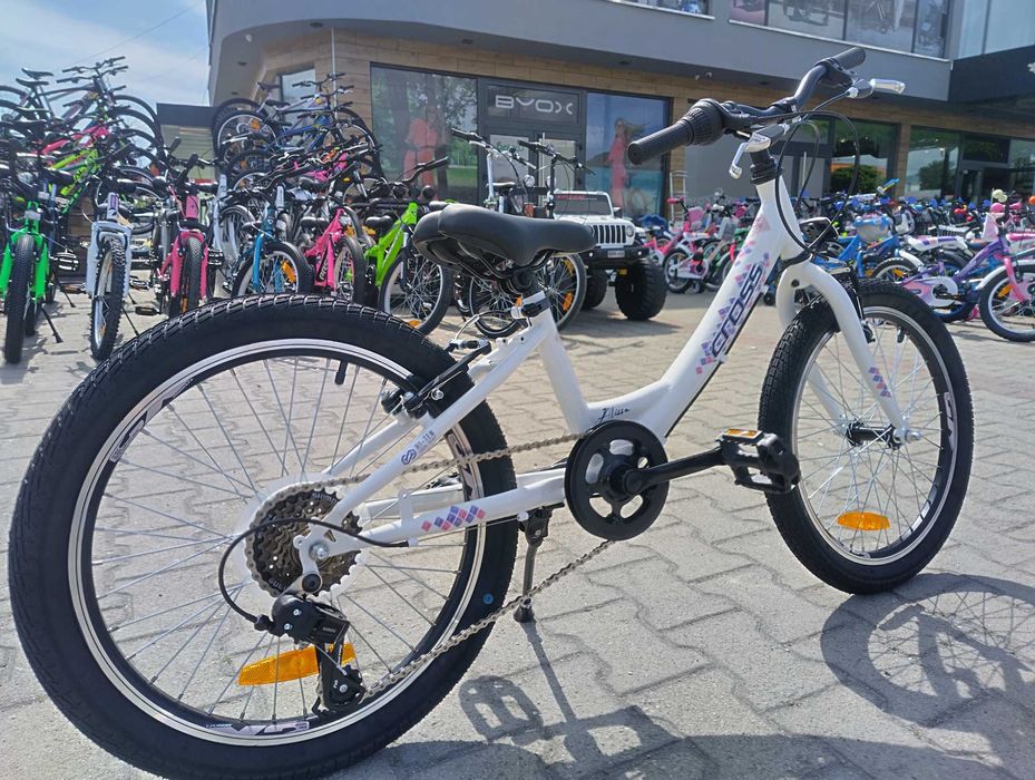 CROSS Велосипед 20" ALISSA бял