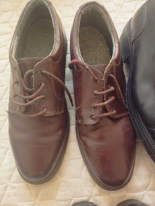 Мъжки обувки (естествена кожа) нови и обувани няколко пъти 45.46