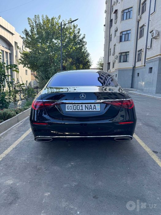 Mercedes-Benz S-Class W223 haydovchi bilan | VIP | Biznes transfer