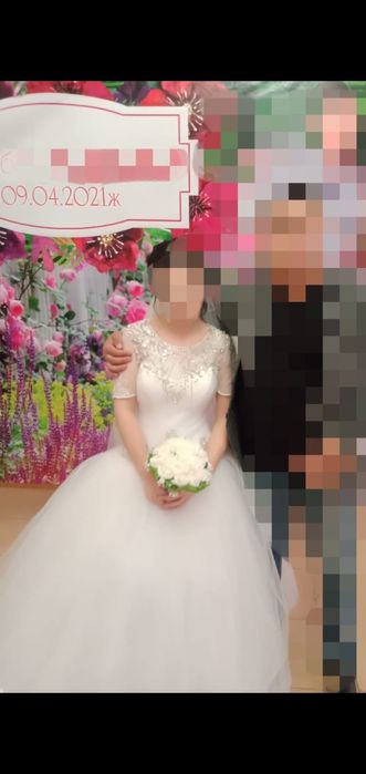 свадебное платье