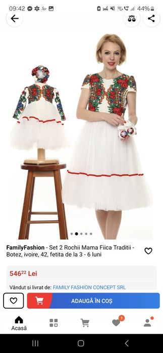 Set Rochite cu motive traditionale