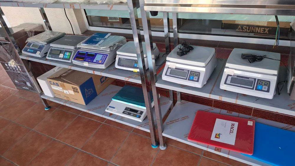 tarozi кас cas 5 g dan 150 kg  Настольные весы кас CAS