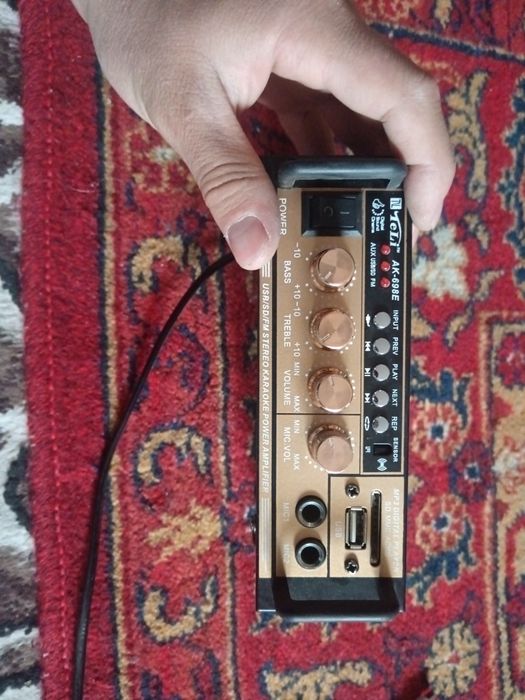 Усилител Radio, Usb,Mikrofon