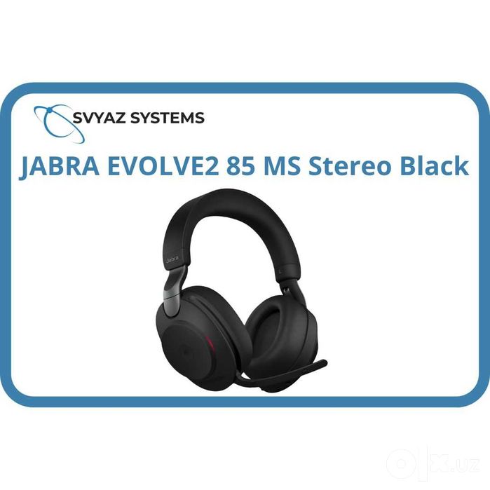 JABRA EVOLVE2 85, Link380c MS Stereo Black гарнитура