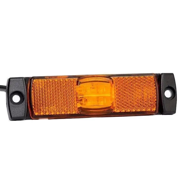Lampa gabarit 100x32, LED, alba, cu suport urechi, 12-36V, FT-017 Fristom
