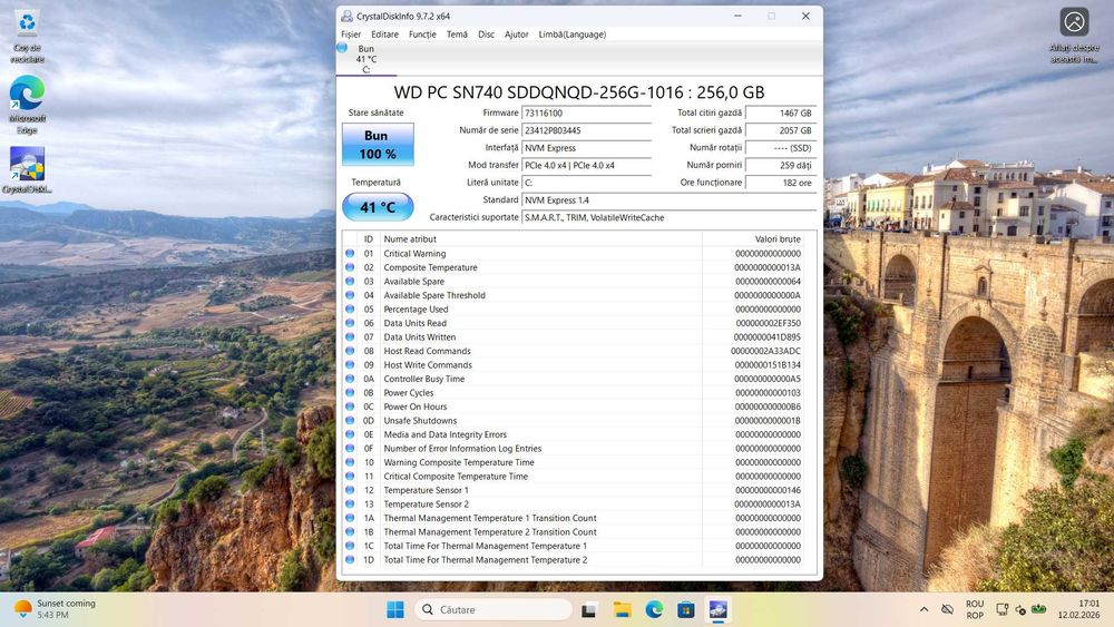 Lenovo V15 G4 IRU ( Windows 11 pro, i5-13420h, 16gb ram, ssd 256gb )