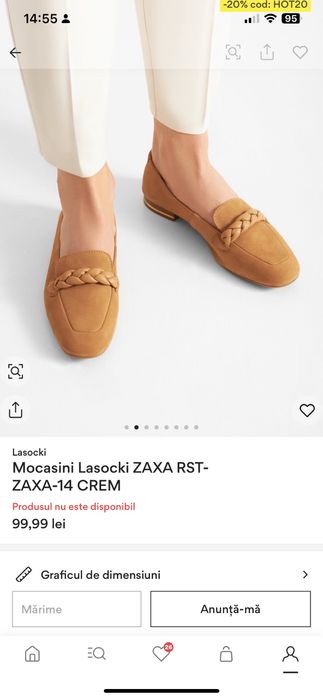 Mocasini piele noi marime 37