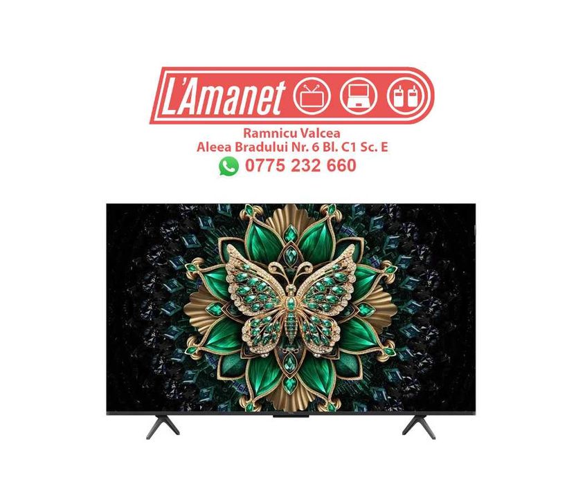 TV QD-MiniLed 50" TCL QD-MiniLed 50C6K 126cm Google TV 4K Ultra HD 144Hz Dolby Vision-Audio FullBox Garantie