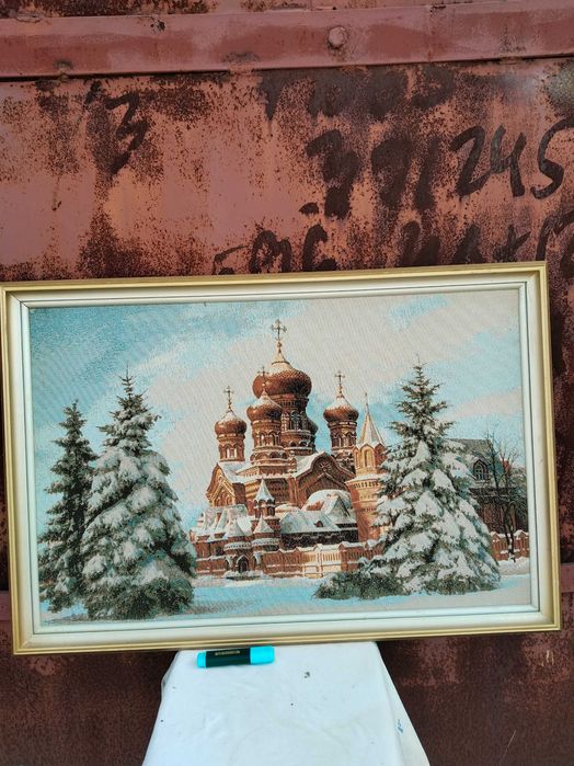 Картина , гобелен , в рамке 785x510