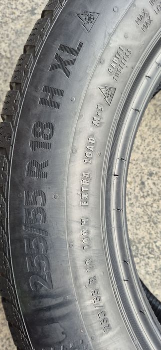 4 anvelope iarna runflat ca noi Continental 255/55/18.Pretul este pe bucata.