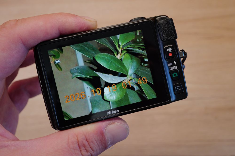 Aparat foto Nikon Coolpix S4200 Touchscreen 16Mp Compact digital de TOP cu SD card ITP Data Ora pe poza