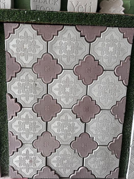 брусчатка, тротуарная плитка, поребрик