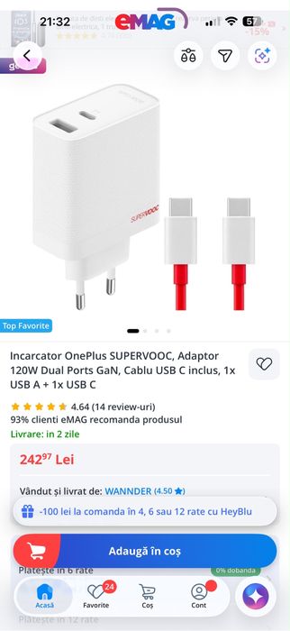 Telefon mobil OnePlus 15, Dual SIM, 16GB RAM, 512GB, 5G, Sand Storm