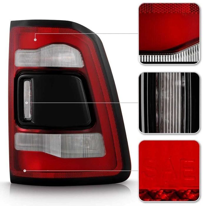 Комплект LED стопове с жълти мигачи за Dodge Ram 1500 2019-